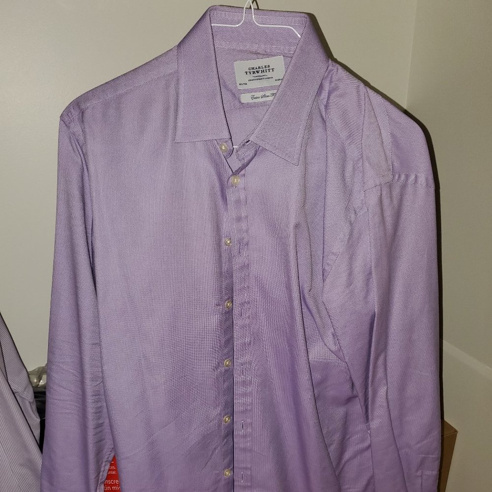 Charles Tyrwhitt Non-Iron Slim Fit Dress Shirt